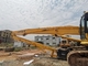 A máquina escavadora Demolition Boom Long de duas seções alcança bens de 14-24m