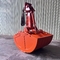 Máquina escavadora resistente Clam Bucket, cubeta da garra da parte superior para Cat320 Pc200