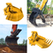 Ancinho durável da silvicultura para a máquina escavadora, máquina escavadora Rake Bucket For Hitachi Zx200 Zx300 de Q355B