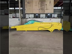 Braço deslizante da escavadora