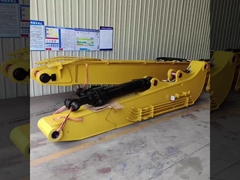 braço da condução de pilha da máquina escavadora