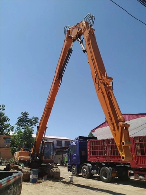 Máquina escavadora Long Reach Boom da demolição de Q355B Q690D para Caterpillar