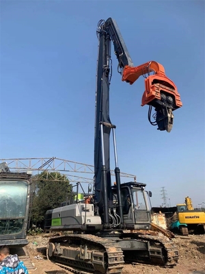 Máquina escavadora resistente prática Sheet Pile Driver, martelo de pilha vibratório engrossado