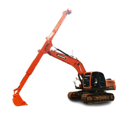 Crescimento longo do alcance da máquina escavadora 14M Telescopic Dipper Arm de grande resistência para JCB205 320