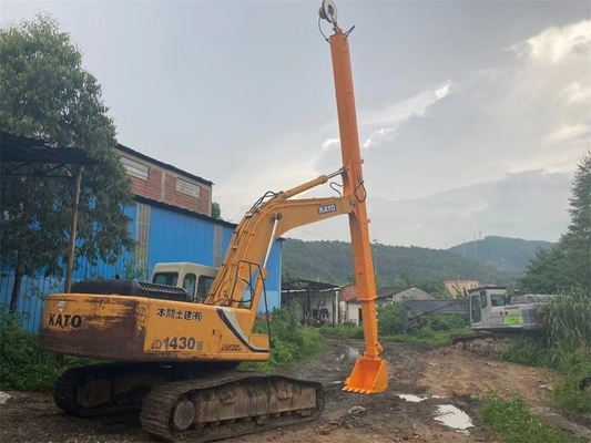 10-36 Ton Excavator Telescopic Boom e braço 25 medidores de luta contra a erosão para Hitachi KOMATSU Kobelco Doosan