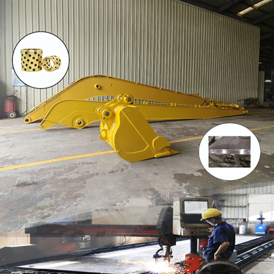 Q690D Excavador Long Reach Boom Long Arm Core For Sanny Hitachi Cat