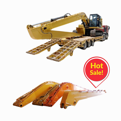 Venda Quente Excavadora de Largo Alcance Booms Com Balde Para Gato Excavadora longa Boom Excavadora braço Boom longo Excavadora