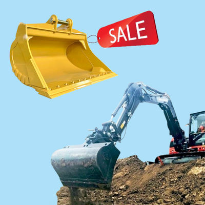 Cães com maior duração de vida Komatsu Hitachi Excavator Mud Bucket