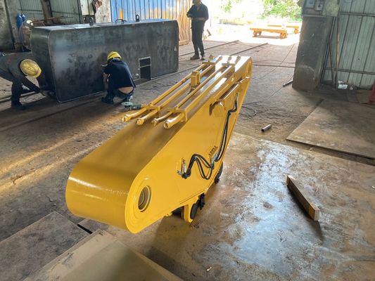 Braço de extensão durável de Long Reach Demolition da máquina escavadora da seção da venda direta três da fábrica para o PC SK do  ZX de SANY