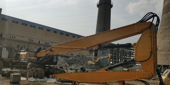 Braço de extensão durável de Long Reach Demolition da máquina escavadora da seção da venda direta três da fábrica para o PC SK do  ZX de SANY