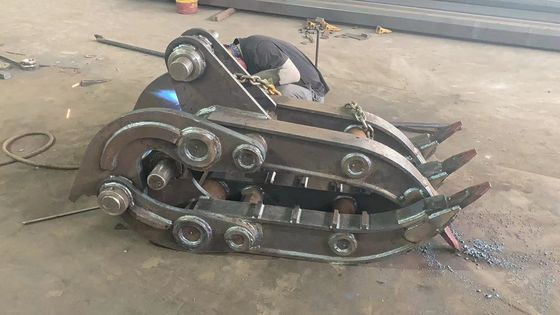 Garra mecânica antiusura para a máquina escavadora, garra do CE de  Jcb Liebherr Scrap Metal