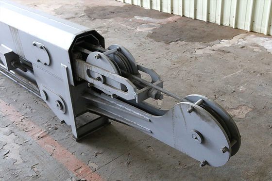 Comprimento prático 14m de Telescopic Boom Extension da máquina escavadora de Q355B para 320