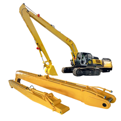 O ângulo de Long Reach Boom da máquina escavadora do braço ZX240 pode alcançar 163 graus