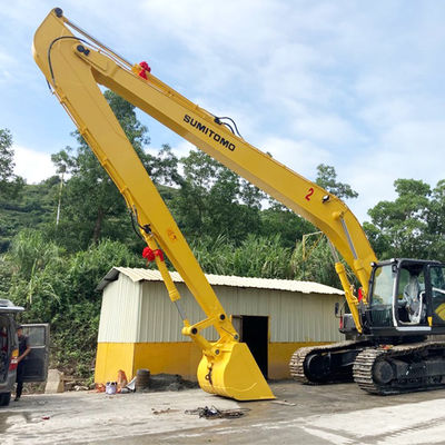 349 máquina escavadora Boom Arm, crescimento do alcance de 20m e vara longos