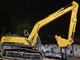 comprimento longo de Booms Yellow Color 10500mm da máquina escavadora do alcance de 24m KOMATSU PC450