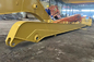 Acessório para escavadeira Braço de lança longa Q355B Material personalizado Tamanho CAT320