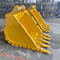 2m3 Sk500 Excavador grande balde amarelo ou cliente requerido, balde GP para longo alcance