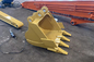 2m3 Sk500 Excavador grande balde amarelo ou cliente requerido, balde GP para longo alcance