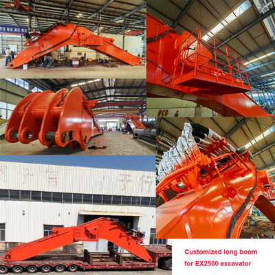 20-250ton máquina escavadora Long Arm 12 16 24 30M For Zoomlion Hitachi KOMATSU CAT