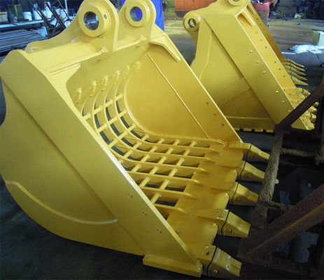 Máquina escavadora de esqueleto Bucket de SY60 307 PC58, 2-15 Ton Backhoe Attachments
