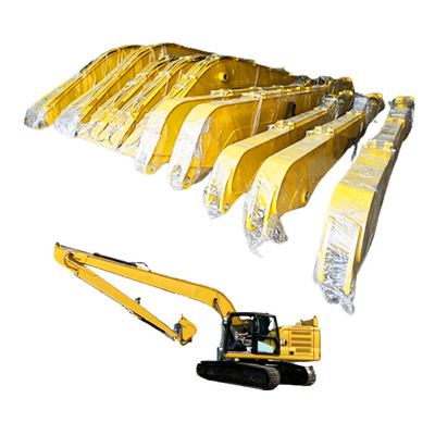 Máquina escavadora longa Boom Arm do alcance de Filipinas, máquina escavadora Long Boom Arm de 14m com cubeta
