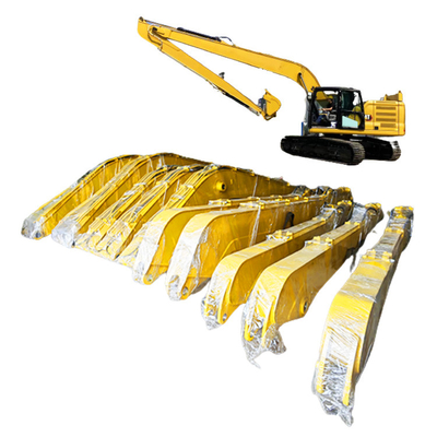 Máquina escavadora longa Boom Arm do alcance de Filipinas, máquina escavadora Long Boom Arm de 14m com cubeta