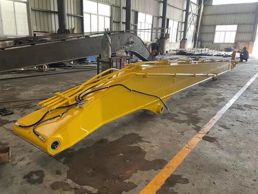 Máquina escavadora longa Boom Arm do alcance de Filipinas, máquina escavadora Long Boom Arm de 14m com cubeta
