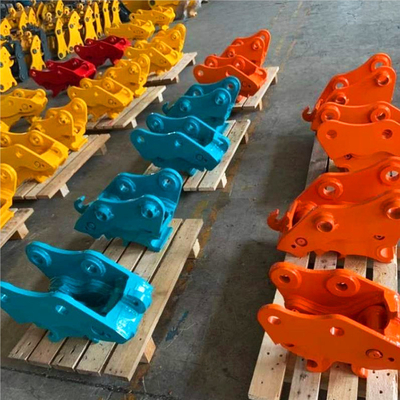 Excavadora segura e altamente eficiente acoplador rápido, hidráulico rápido com pinos para gatos hitachi komatsu sanny