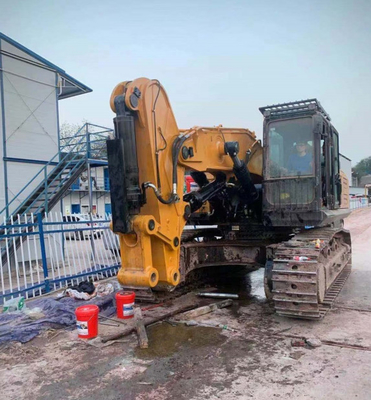 Reforçando a máquina escavadora Tunnel Boom Arm Q355B 10mm para KOMATSU Hitachi Kobelco