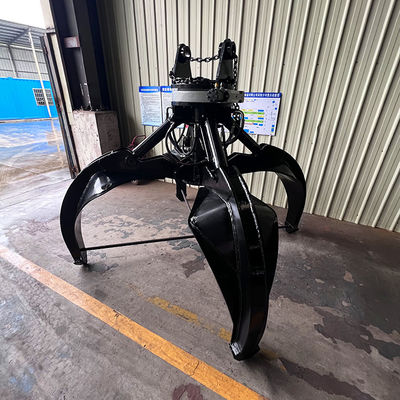 Garra hidráulica da rocha de Pc360 300 Zx220, máquina escavadora Rotating Grab do giro de 360 graus