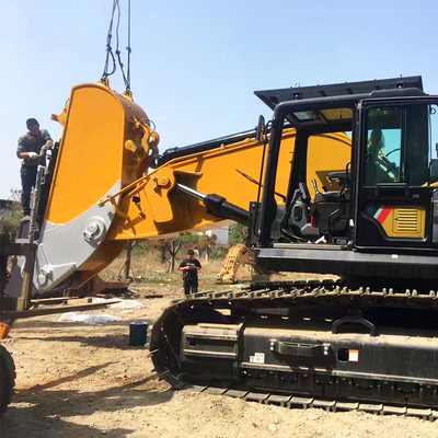 Braço pesado da rocha para a máquina escavadora EC480, crescimento material da rocha de Q355B