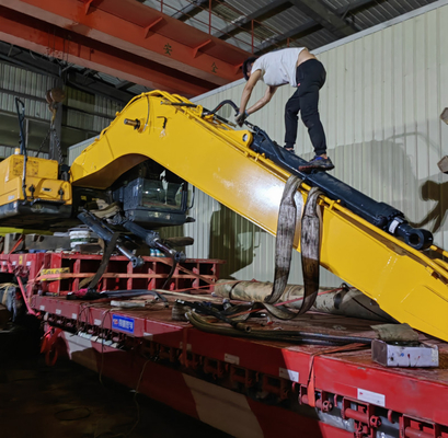 Crescimento longo amarelo do alcance 14 medidores para a máquina escavadora de limpeza do rio