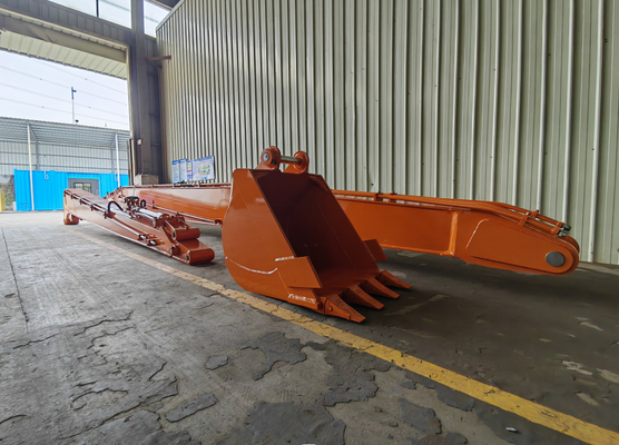 20m 21m 24m Boom de demolição de alto alcance para escavadeira escavadeira demolição de alto alcance Sanny Hitachi Komatsu Cat