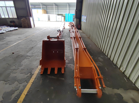 20m 21m 24m Boom de demolição de alto alcance para escavadeira escavadeira demolição de alto alcance Sanny Hitachi Komatsu Cat