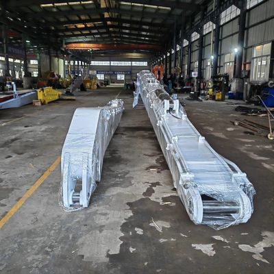 Máquina escavadora Long Reach Boom 26m antiferrugem do  50-55ton com as 0,8 cubetas de Cbm