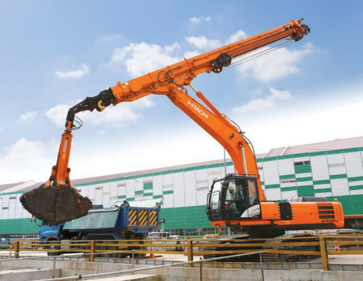 35 toneladas longas super da máquina escavadora Telescopic Arm Extendable para CAT335