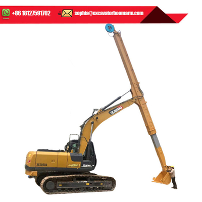 Braço telescópico do dipper de Parts CAT320 da máquina escavadora, máquina escavadora Telescopic Arm Boom