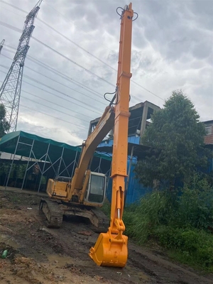 10-36 Ton Excavator Telescopic Boom e braço 25 medidores de luta contra a erosão para Hitachi KOMATSU Kobelco Doosan