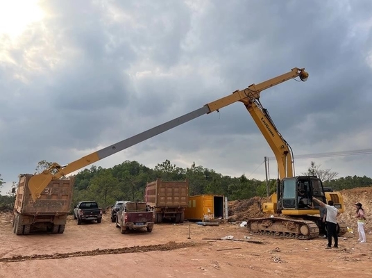 Telescópio Hidráulico Excavadora Boom Alta Eficiência de Apego Telescópica Boom Para Gato Hitachi