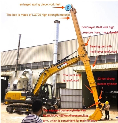 Manual CAT320/braço telescópico automático para o modelo diferente Brand da máquina escavadora, apropriado para a construção &amp; Appli industrial