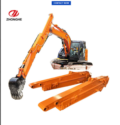 Q355B Excavador Boom Deslizante Com 8000mm Max Profundidade de Escavação 600mm Track Shoe