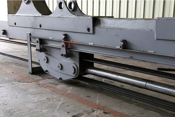 Comprimento prático 14m de Telescopic Boom Extension da máquina escavadora de Q355B para 320