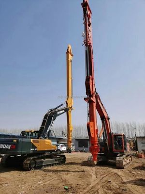 Clamshell Braço Telescópico de Longo Alcance Boom 20m 25m 30m Para Gato Hitachi Komatsu