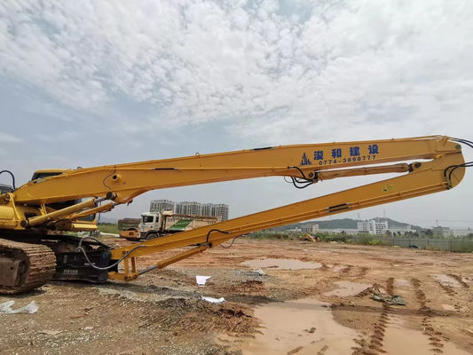 20m 21m 24m Boom de demolição de alto alcance para escavadeira escavadeira demolição de alto alcance Sanny Hitachi Komatsu