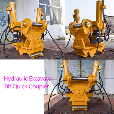 Excavadora segura e altamente eficiente acoplador rápido, hidráulico rápido com pinos para gatos hitachi komatsu sanny