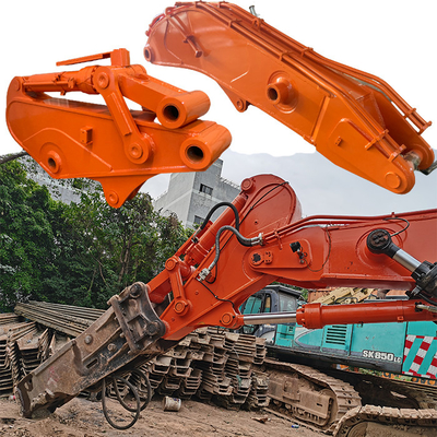 Excavadora de alta resistência boom de túnel curto boom excavadora de longo alcance braço para excavadora para gato hitachi komatsu zoomlion