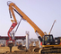 Máquina escavadora Pile Driving Boom 11 - 20m do OEM para PC400 PC500 CX700