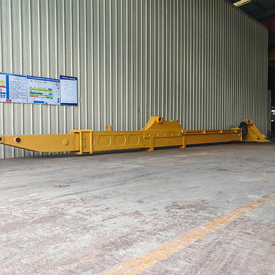 Excavador de braço de longo alcance Clamshell Braço telescópico Para Hitachi  Volvo Kobelco