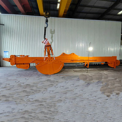 Clamshell Braço Telescópico de Longo Alcance Boom 20m 25m 30m Para Gato Hitachi Komatsu