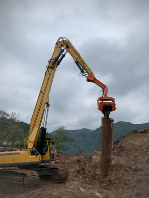 Profissional Excavadora motorista de pilha fixação para escavadores escavadora de longo alcance boom escavadora de longo braço boom para venda